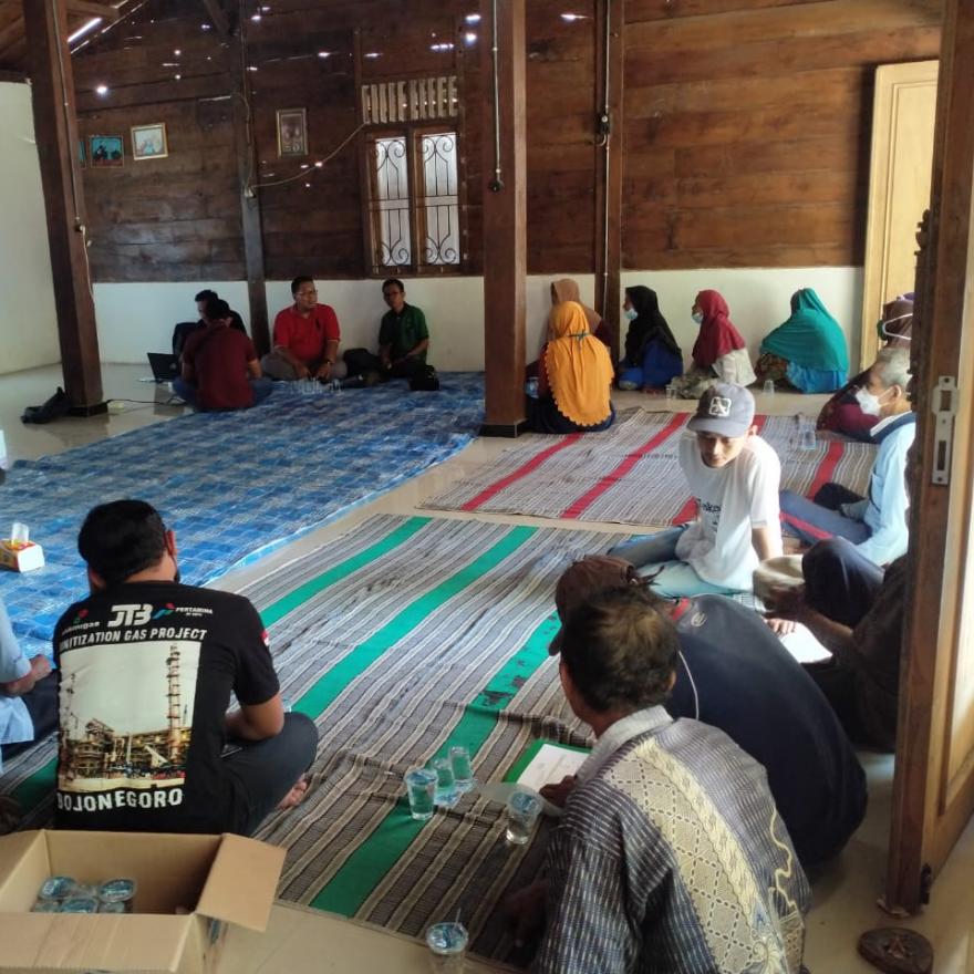 TROPIS Indonesia adakan FGD Bersama Penerima Manfaat Bedah Rumah di Begadon
